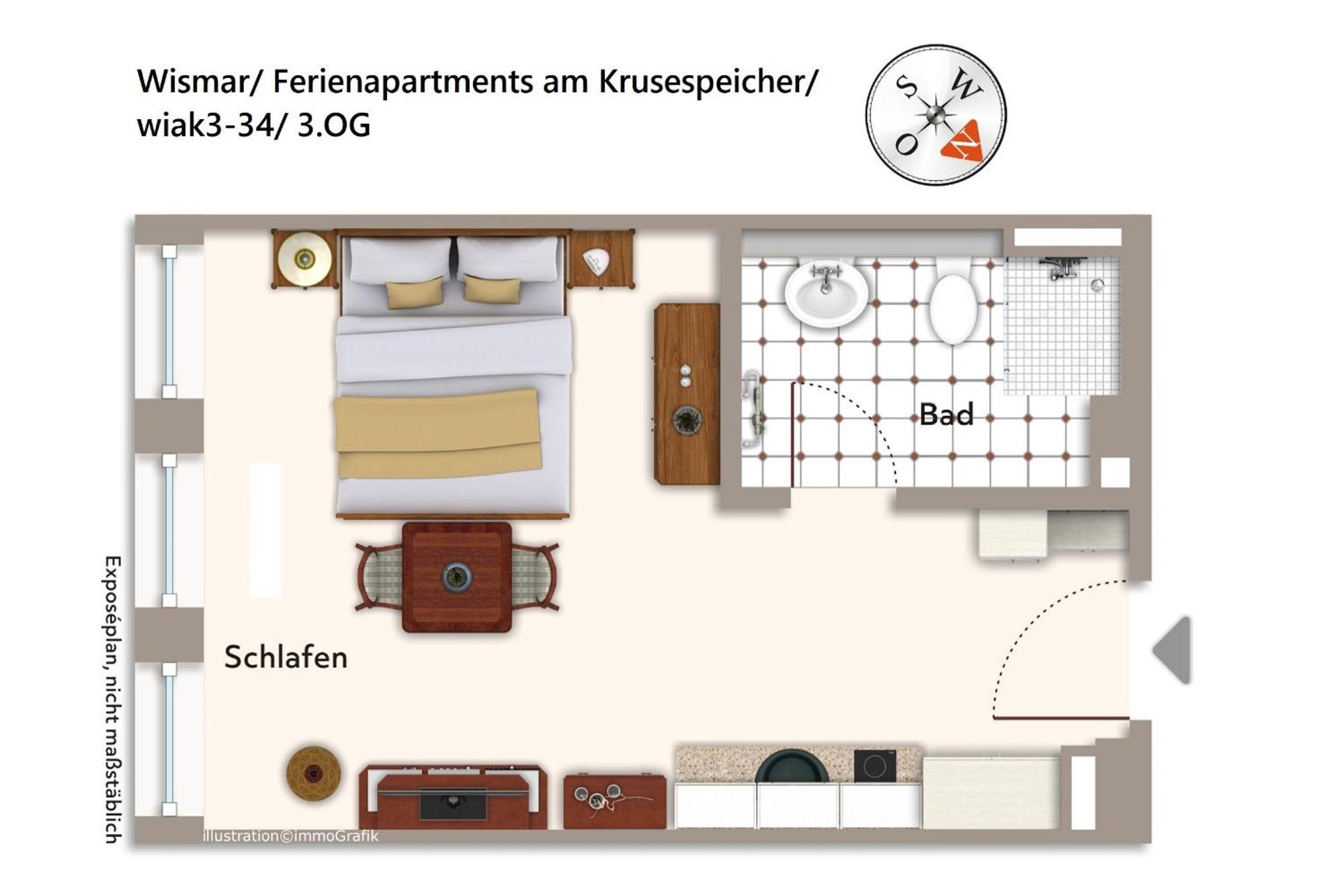 Ferienapartments Am Krusespeicher Ferienapartments Am Krusespeicher 3-34 Wißmar Exteriör bild